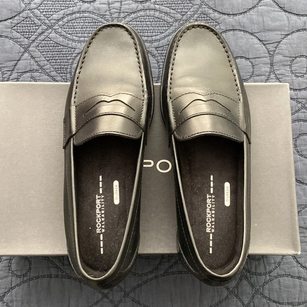 Men’s Rockport Classic Loafer Penny Size 9 - Picture 9 of 9